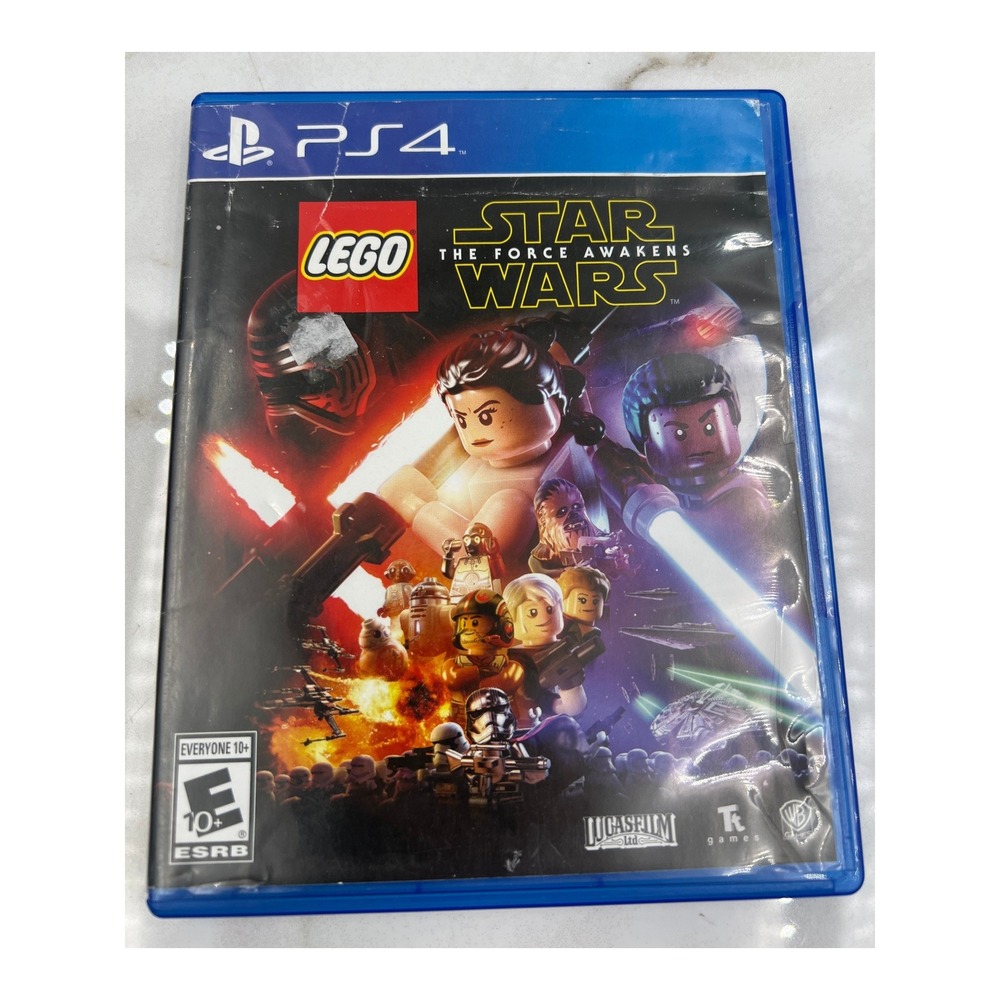 LEGO Star Wars The Force Awakens PS4 PlayStation 4 Game Disc & Case WB Games